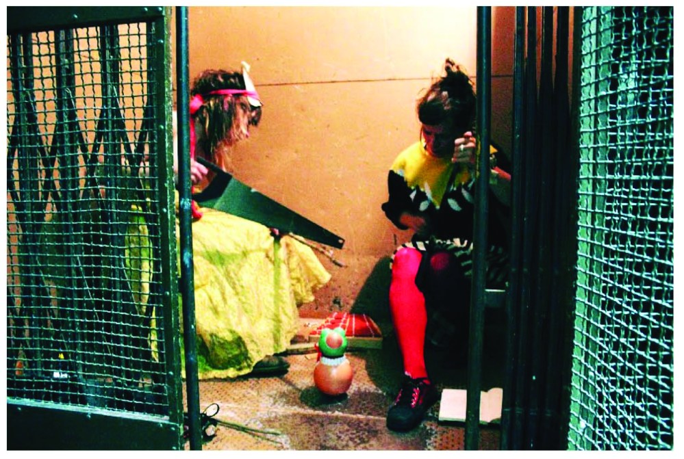 Lift muzac in Vallila Festival, Helsinki, Finland